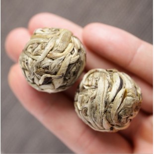 D BaiHao Ball Shaped tea Bai Hao Yin Zhen Handmade Silver Needle Pearl White Tea